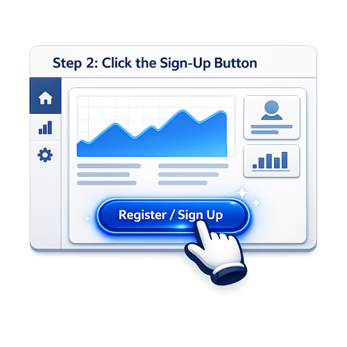 Click the Sign-Up Button